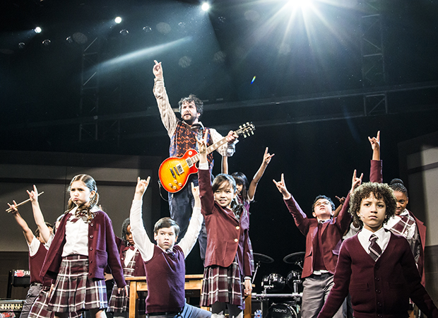 Alex Brightman and the youngsters of School of Rock perform &quot;Stick It to the Man.&quot;