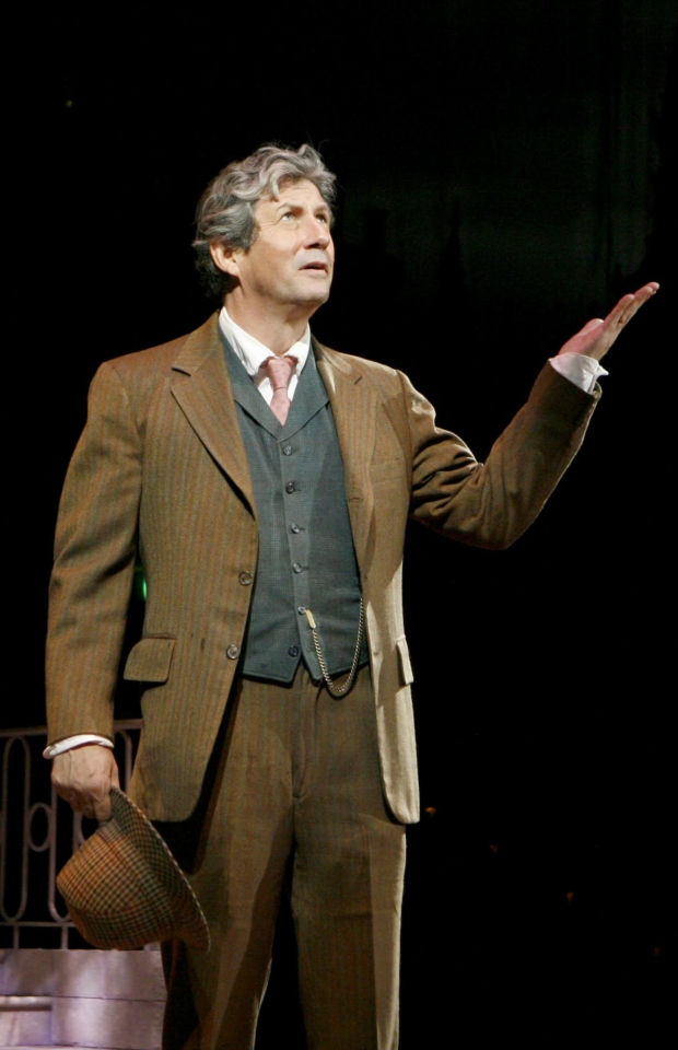 Charles Shaughnessy as Henry Higgins'in North Shore Music Theatre's 2013 production of My Fair Lady.