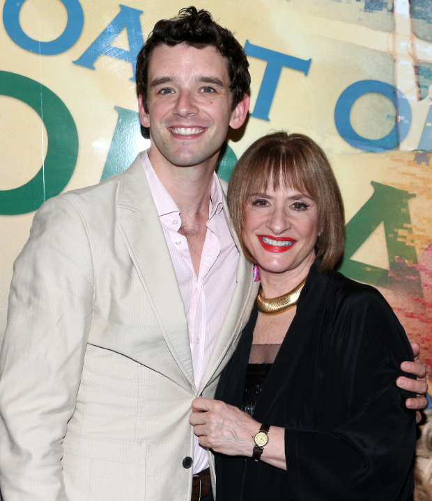 Michael Urie and Patti LuPone star in Shows For Days at the Mitzi E. Newhouse Theater.