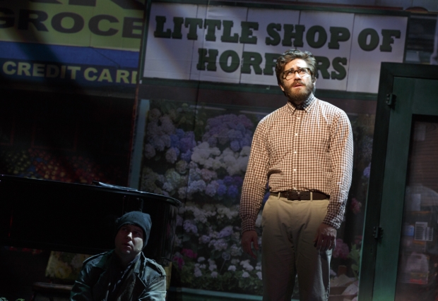 Jake Gyllenhaal as Seymour Krelborn in Encores! Off Center&#39;s Little Shop of Horrors.