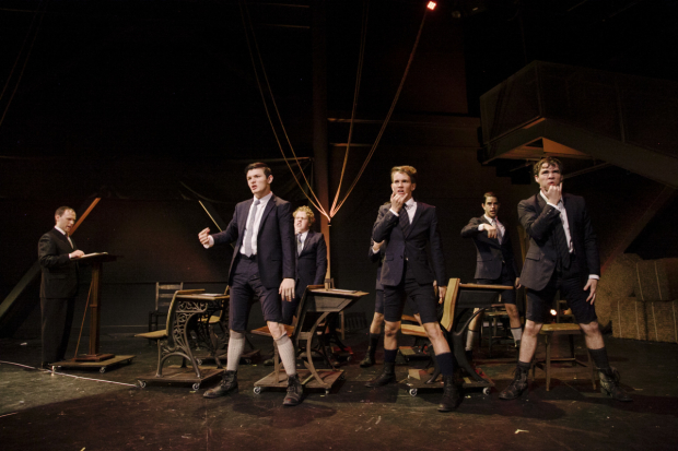 A scene from the Deaf West Theatre production of Spring Awakening at the Wallis Annenberg Center for the Performing Arts.