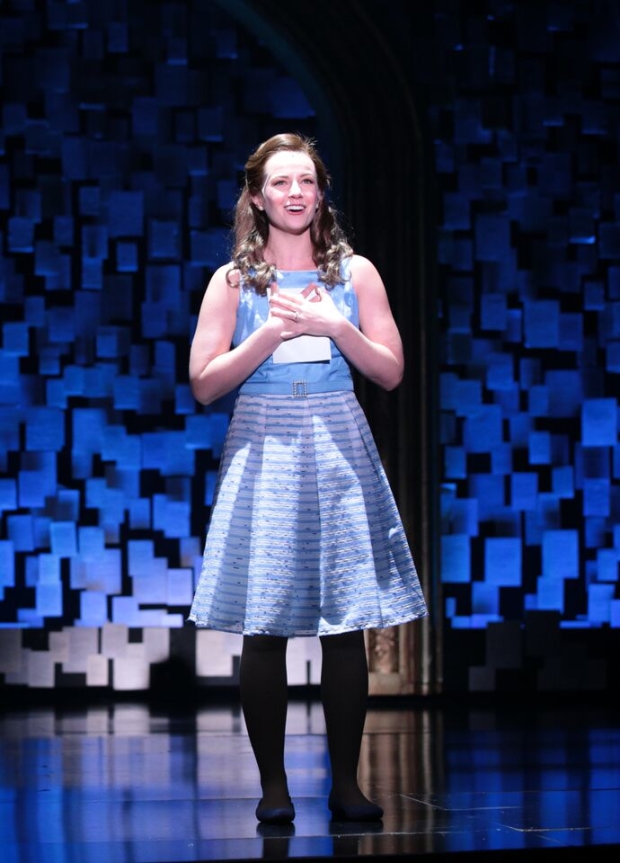 Whitney Bashor as Bertie White in the stage musical version of Beaches.