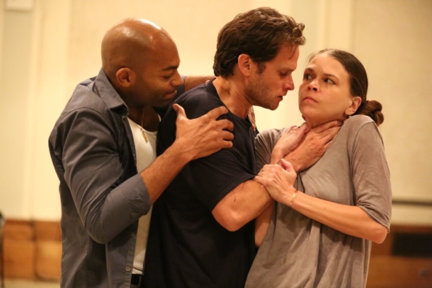 Brandon Victor Dixon, Steven Pasquale, and Sutton Foster are the leading love triangle in Andrew Lippa&#39;s The Wild Party.