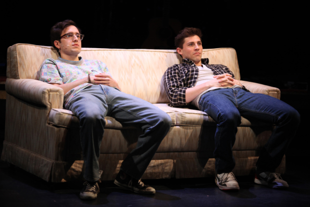Ryder Bach and Curt Hansen will reprise their roles from the 2013 Actors Theatre of Louisville production of Girlfriend, pictured above.