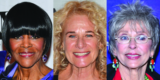 Broadway veterans Cicely Tyson, Carole King, and Rita Moreno will receive 2015 Kennedy Honors.