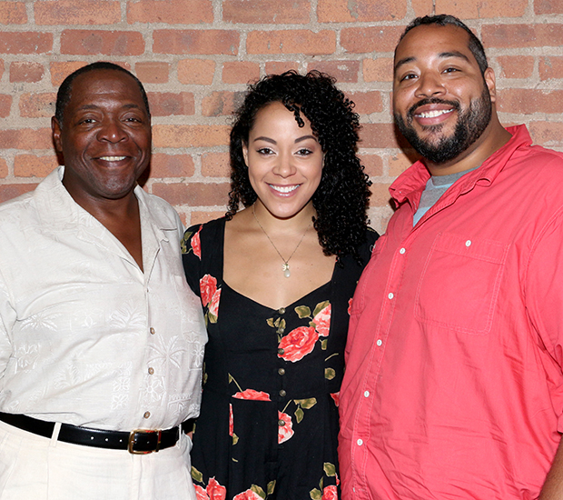 The Cooper family: Tony winner Chuck, his daughter, Lilli, and his son, Eddie.