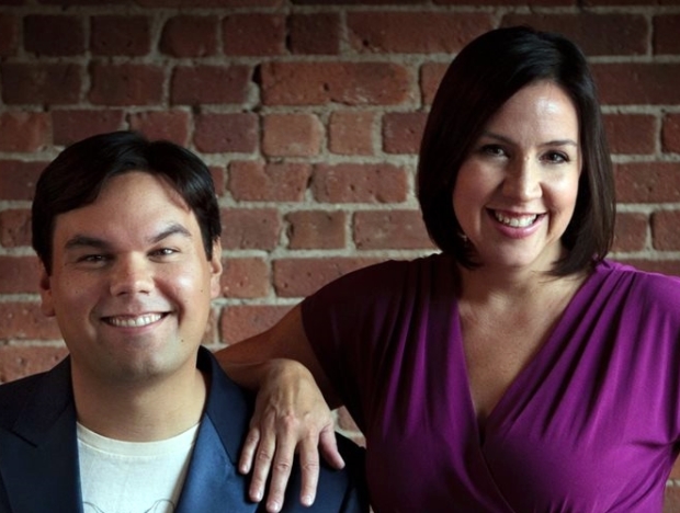 Robert Lopez and Kristen Anderson-Lopez, the award winning duo behind Frozen, wrote the book, music, and lyrics for Up Here.
