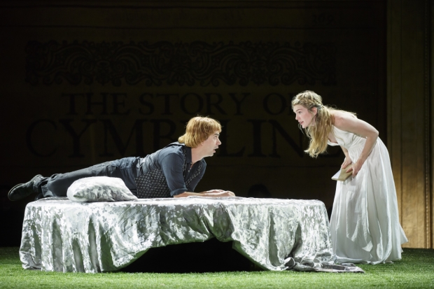 Hamish Linklater and Lily Rabe star in William Shakespeare&#39;s Cymbeline, directed by Daniel Sullivan, at the Delacorte Theater for The Public Theater&#39;s Shakespeare in the Park.