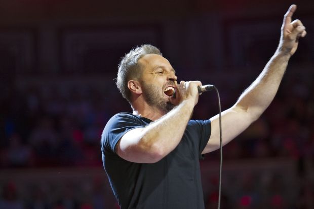 Alfie Boe takes over as Jean Valjean in the Broadway cast of Les Misérables at the Imperial Theatre.