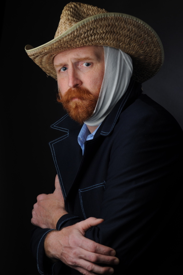Walter DeForest plays Vincent Van Gogh in his own new one-man show, Van Gogh F*ck Yourself.
