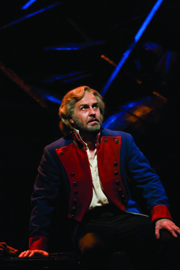 Alfie Boe as Jean Valjean in Claude-Michel Schönberg and Alain Boublil's Les Misérables.