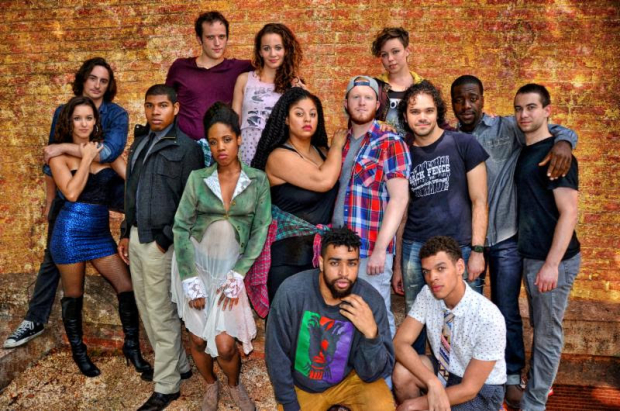 The cast of Harbor Lights&#39; Rent.