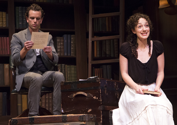 Paul Alexander Nolan and Megan McGinnis take the stage in Daddy Long Legs.