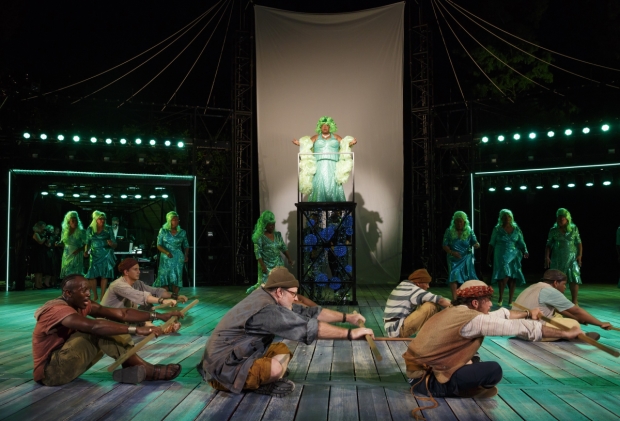 Performances of The Odyssey begin tonight at the Delacorte Theater.