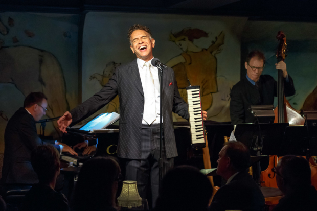 Brian Stokes Mitchell stars in Plays With Music, backed up by pianist Tedd Firth and bassist Gary Haase, at Café Carlyle.