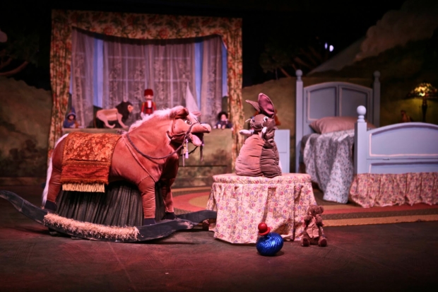 A scene from The Velveteen Rabbit at Boston Children&#39;s Theatre.