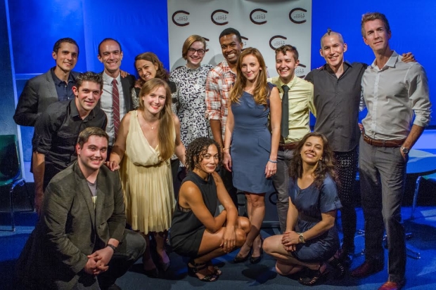 The cast and creative team of How to Live on Earth celebrates opening night.