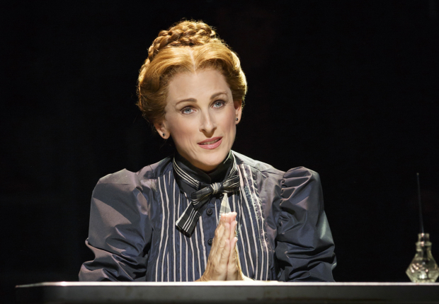 Marlee Matlin as Fanny Gabor in Michael Arden&#39;s new Broadway revival of Spring Awakening at the Brooks Atkinson Theatre.