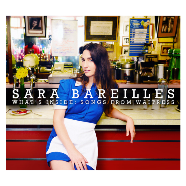 Album artwork for Sara Bareilles&#39; next album, What&#39;s Inside: Songs From Waitress.