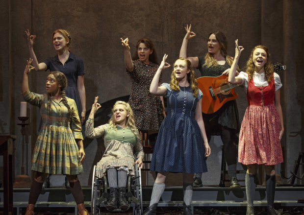 The Broadway cast of Deaf West Theatre&#39;s Spring Awakening &mdash; recipient of 11 Ovation Award nominations. 