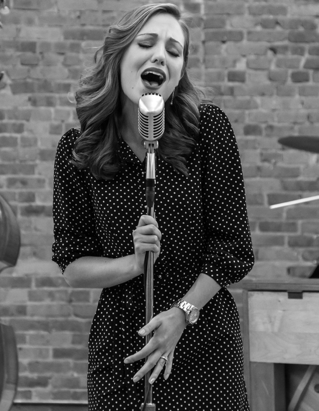 Laura Osnes leads the cast of The Bandstand at Paper Mill Playhouse.