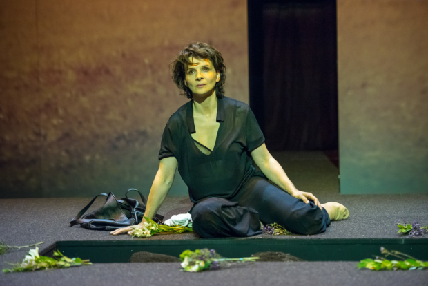 Juliette Binoche plays the title role in Sophocles&#39; Antigone, directed by Ivo van Hove, at BAM&#39;s Harvey Theater.