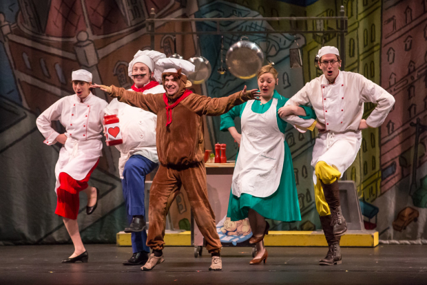 A scene from Theatreworks USA&#39;s production of Curious George.