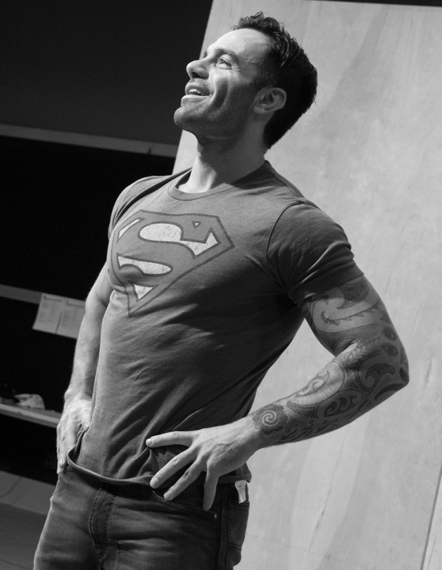 Ramin Karimloo plays Superman — and Clark Kent — in Prince of Broadway, a musical retrospective of the career of legendary director/producer Harold Prince.