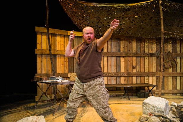 Michael F. Toomey stars in Shakespeare &amp; Co.&#39;s production of Lisa Peterson and Denis O&#39;Hare&#39;s An Iliad.
