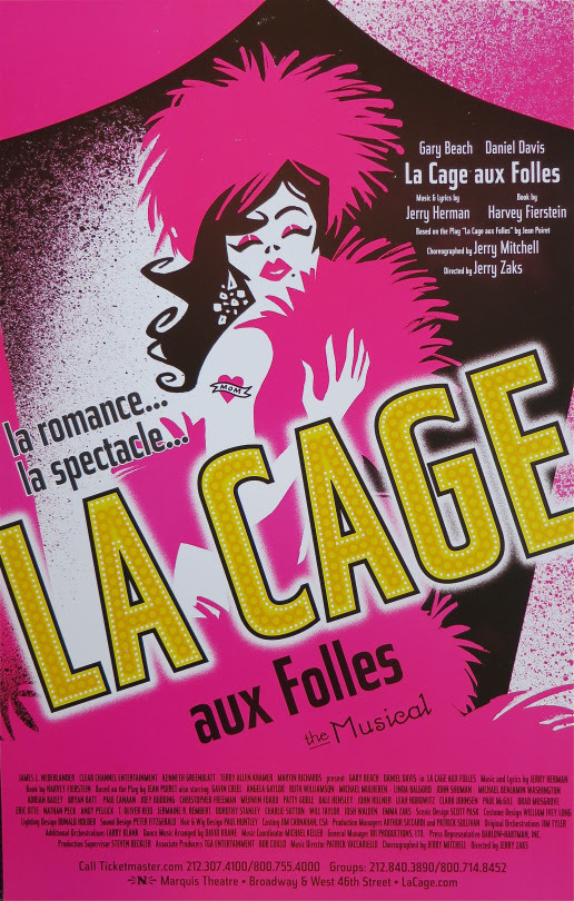 A look at Robert DeMichiell&#39;s artwork for the 2004 revival of La Cage aux Folles.
