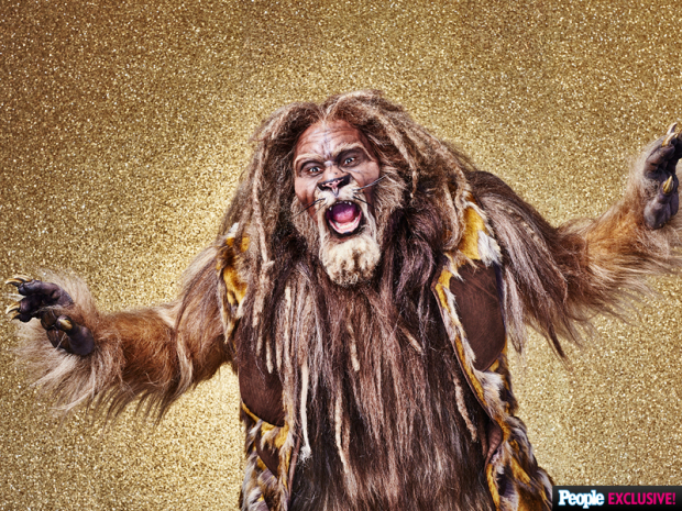 David Alan Grier as the Cowardly Lion.