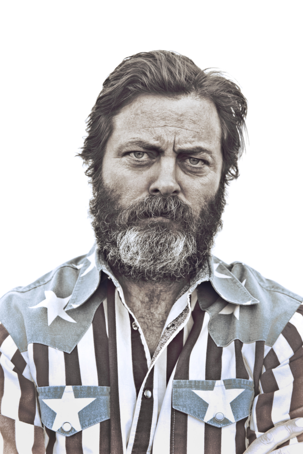 Nick Offerman plays Ignatius J. Reilly in the new stage adaptation of John Kennedy Toole&#39;s A Confederacy of Dunces.