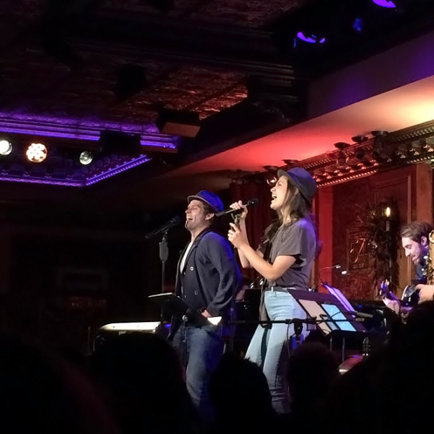 Phillipa Soo and Steven Pasquale cover Billy Joel&#39;s &quot;New York State of Mind&quot; at Feinstein&#39;s/54 Below.