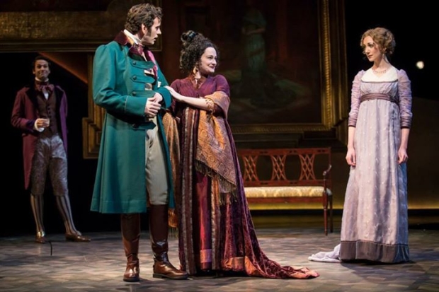 A scene from the Chicago Shakespeare Theater production of Sense and Sensibility.