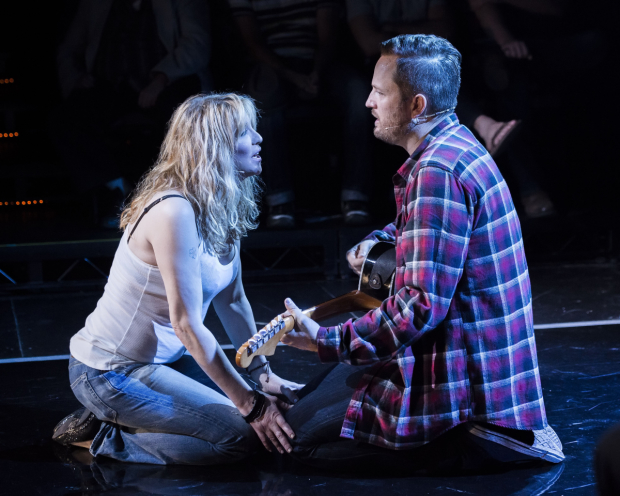 Courtney Love and Todd Almond in Kansas City Choir Boy, directed by Kevin Newbury, at the Center Theatre Group/Kirk Douglas Theatre. 