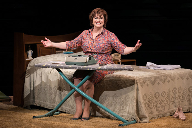 Barbara Chisholm as Erma Bombeck in Erma Bombeck: At Wit's End, directed by David Esbjornson, at Arena Stage.