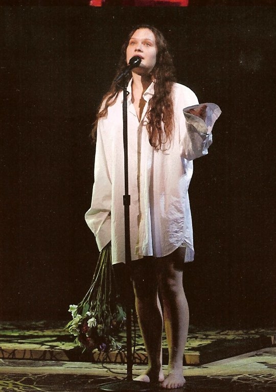 Lauren Pritchard as Ilse in the original Broadway production of Spring Awakening at the Eugene O&#39;Neill Theatre.