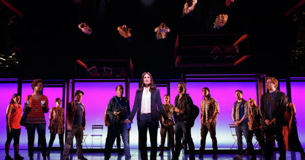 The cast of If/Then continues their national tour at The Paramount Theatre in Seattle.