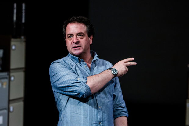Mark Thomas stars in his one-man show, Cuckooed, directed by Emma Callander, at 59E59 Theatres.