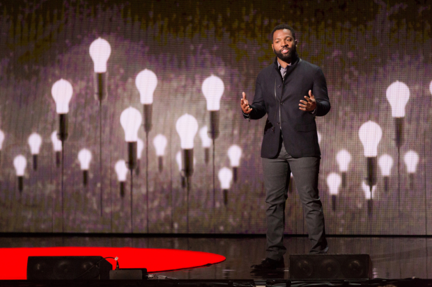 Author, comedian, and activist Baratunde Thurston serves as host of Ted Talks Live.