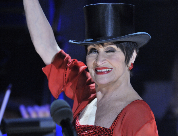 Chita Rivera in her Great Performances concert, Chita Rivera: A Lot of Livin&#39; To Do, airing on PBS on November 6.