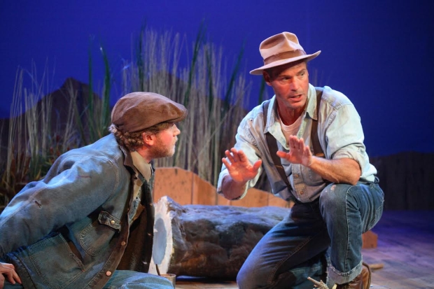 Joe Pallister and Preston Truman Boyd are the latest actors to play George and Lennie in Of Mice and Men.