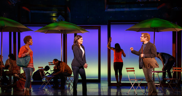 LaChanze, Idina Menzel, and Anthony Rapp star in If/Then which continues its national tour at the Orpheum beginning tonight.