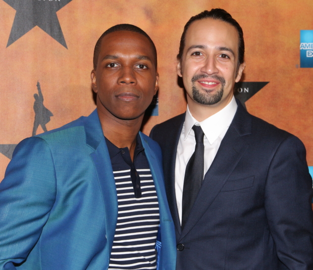 Hamilton stars Leslie Odom Jr. and Lin-Manuel Miranda are both eligible to be nominated for a Tony in the category of Best Performance by an Actor in a Leading Role in a Musical.