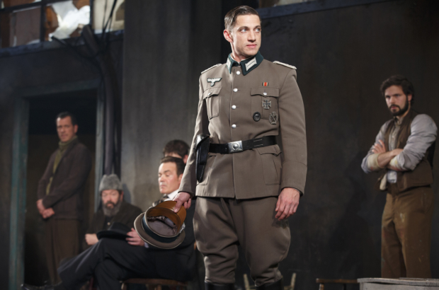 James Carpinello plays a Wehrmacht Major in Arthur Miller&#39;s Incident at Vichy, directed by Michael Wilson, at the Pershing Square Signature Center. 
