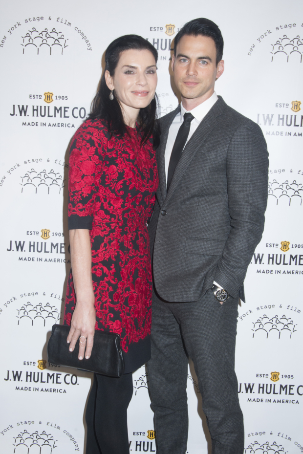 Among the New York Stage and Film supporters on hand were The Good Wife star Julianna Margulies and her husband, Keith Lieberthal