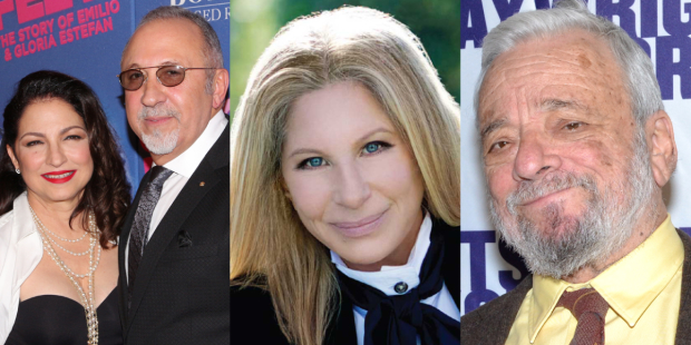 Gloria Estefan, Emilio Estefan, Barbra Streisand, and Stephen Sondheim will receive 2015 Presidential Medals of Freedom.