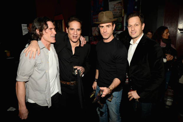 Billy Crudup, Yul Vazquez, Justin Theroux, and Josh Charles play Celebrity Charades.