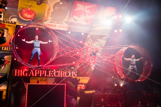 Big Apple Circus will play at the Big Top at Lincoln Center through January 10.
