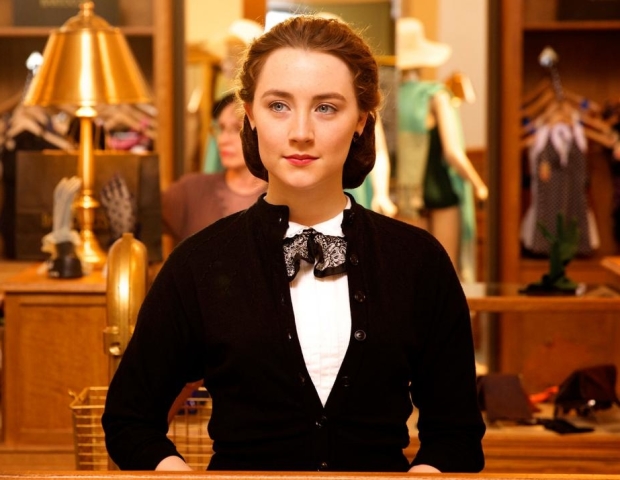 Saoirse Ronan received a 2016 Golden Globe Award nomination for her performance in Brooklyn, a new film from John Crowley.
